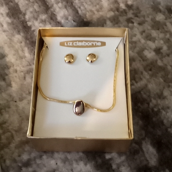 Liz Claiborne Jewelry - Necklace and earrings set